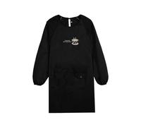 BIISDOST Kitchen Cooking Apron, Smock for Adults, Long Sleeve Apron, Oil Reverse Dressing, Workwear for Men and Women, Random Box, black, One Size