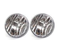 BIISVM Car Front Bumper Fog Lamp Light For GMC For Sierra 1500 2500 3500 HD 2007 2008 2009 2010 2011 2012 2013 2592161 2593161 Foglights(2 pieces White)