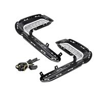 BIISVM For Hyundai For Elantra 2016 2017 2018 LED DRL Lamp Front Bumper Headlights Daytime Running Turn Signal Fog Lights Foglights