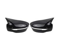 BIISVM For Nissan For Rogue For X-Trail For Pathfinder Car Rearview Side Mirror Cover Wing Cap Rear View Case Trim Sticker Wing Door Side Mirrors Housing Shell