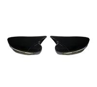 BIISVM For Nissan For Rogue For X-Trail For Pathfinder Car Rearview Side Mirror Cover Wing Cap Rear View Case Trim Sticker Wing Door Side Mirrors Housing Shell