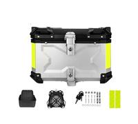 BIISVM Rear Luggage Rack for BMW R1200gs Adventure 1200 Gs R1250GS ADV CNC Aluminum Motorcycle Helmet Box Trunk Top Case Travel Luggage Storage Box Carrier(65L X Silver)