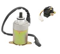 BIISVM Starter Motor Startor 9 Teeth GY6 Starter For 4-Stroke Engine 150cc 125cc 50cc 200cc 250cc Compatible With 4 Wheelers Scooters Moped For ATV Go Kart