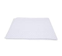 Biitfuu Arab Keffiyeh Scarf Wrap Polyester Muslim Headscarf Headband Suit Headpiece for Saudi Arabia Dubai UAE Traveling(White)