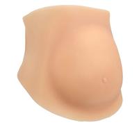 Biitfuu Fake Pregnancy Belly Silicone Fake Belly Pregnant Belly Bump Tummy Artificial Performance Photography Props(M)