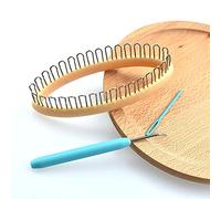 Biitfuu Round Knitting Loom Set with a Crochet Yarn Needle in Random Colour for Knitting Socks DIY Leggings Scarf