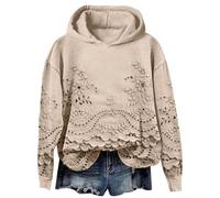 biJerou Hoodie Women's Pullover Jacket with Hood - Blakely Print Hoodies for Women - Winter Sweatshirt with Hood Long Sleeve Hoodie - Casual Elegant Long Sleeve Shirt Jumper Sweatshirts, khaki, XXL