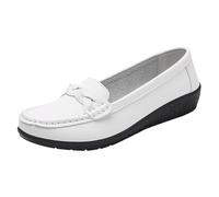biJerou Sports Shoes Women's 40, Trainers High Heels Shoes Girls Ankle Boots Grey Trainers Women's Black Gold Women's Shoes Ankle Boots with Heel Shoes Girls Summer Elegant Comfortable, White, 8.5 UK