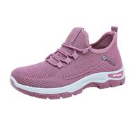 biJerou Sports Shoes Women's Black Gold Leather Shoes Brown Sneaker Socks Girls Sports Shoes Women's Gym Lightweight Lacing Indoor Shoes Girls Football 39 Trainer Socks 39-42 White, purple, 8 UK