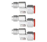 Bijuan Airless Paint Sprayer Swivel Joint 7/8 Inch Thread 3600 PSI Max | Max pressure 3600 PSI across a 3-pack of 7/8 inch thread swivels; 180 degree rotation, adjustable tightness, reliable seals.