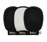 BiJun Exfoliating Glove, Moroccan Kessa Scrub Exfoliating Gloves, Deep Exfoliating Mitt Body Scrub Premium Scrub, at Home Shower or Bath Exfoliating Gloves for Dead Skin Remover