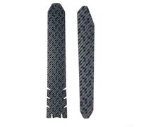 Bike Accessories Chainstay Protection with Innovative Carbon Fiber Stickers (Leopard print)