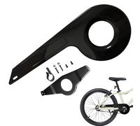 Bike Accessories, Kids Bike Chain Guard Black Sturdy PP Chain Cover with Accessories Fit for 32-36 Teeth, Cover