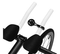 Bike AeroBar GPS Computer Mount for Garmin Edge Explore, Aluminum Bicycle GPS Mounts for 22.2mm TT Handlebar, Flashlight and Action Camera Install, Compatible with Bryton, Wahoo, and CATEYE Black