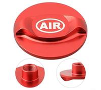 Bike Air Fork Valve Cap in Aluminum Alloy A Reliable Component for Every Cyclist (Red)
