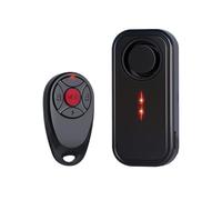 Bike Alarm with Handlebar Mount Remote, Anti-Theft Ebike Alarm for Riders, IP66 Waterproof 113dB Loud Wireless Vibration Motion Sensor Motorcycle Scooter Security Alert, Detachable Strap Bracket