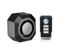 Bike Alarm with Remote, 110dB Anti Theft Car Alarm Wireless Vibration Motion Sensor for Motorcycle Bike, Waterproof Bicycle Security System, USB-C Rechargeable Ebike Electric Scooter Accessories