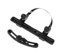 Bike Bag Buckle Clip - Toughened Metallc Hardware, High Density Synthetic Resin, Durale Abs Plasic Featuring 360 Degrees Rotation | Adjustable Side Stabilizer Straps Equipment For Rear Rack