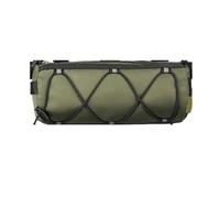 Bike Bag Portable Handlebar Multi-purpose Large Capacity Backpack MTB Road Cycling Tube Bag Elastic Band(Green)