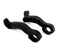 Bike Bar Ends - Engineering PA66 +30% GP Fiberglass 5.71x1.97x1.77 Inches | 1 Pair Adjustable Ends, Motorcycle Handlebar Grips | Cycling Biking Accessories Bicycle Mountain Road