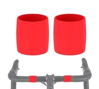 Bike Bar Tape Ring Set, Anti Slip Elastic Fastening Loop Kit, Road Handle Grip Wrap Lock System, Small Size For Bike Use, Urban Commuting Touring Setup, Mountain Cycling Riding Support Gear