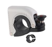 Bike Bell 22.2/25.4/31.8 Mm Standard Handlebars, Loud, Crisp, Clear Sound for Adults, Boys, Girls, White