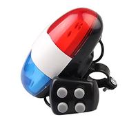 bike bell bike horn Bicycle Electronic Horn Tail Lamp Electronic Bike Light with 4 Tones Loud Police Siren Bicycle Trumpet Cycling Horn Bell Light