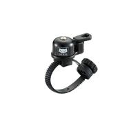 Bike Bell - Loud & Clear Brass Bicycle Bell with Corrosion-Resistant Flextight Mount | Bike Accessories for Adult Road Bikes | Lightweight, Compact &