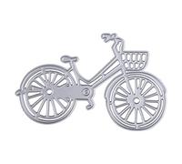 Bike Bicycle Drive Collage Scrapbooking Card Album Paper Craft Home Embossed Stencil Punch Shape Dice