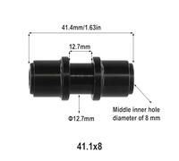 Bike Bicycle Rear Shock Bushes Hardware Kit for Rockshox Suspension Aluminum Alloy Replacement Component (8mm*41.4mm)