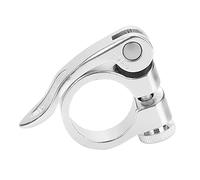 Bike Bicycle SeatPost Clamp, Quick Release, 28.6mm, 1.5 inch for Road Bikes, Casual Bikes, Commuting, Fitness, Daily Rides