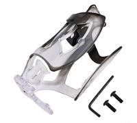 Bike Bottle Cage Lightweight and Strong, Compatible with 6 5 8 5cm Diameter Bottles, Perfect for Mountain Biking Adventures (white)