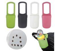 Bike Bottle Holder,Silicone Drink Holder for Stroller,2024 New Removable Stroller Cup Holder,Silicone Storage Bag,Outdoor Portable Cup Holder for Wheelchair,Stroller,Scooter,Bicycle