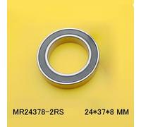 Bike Bottom Bracket Bearing, 24x37x8mm Steel MR2437H8-2RS for SRAM for GXP Crankset Replacement for Road and Mountain Cycling