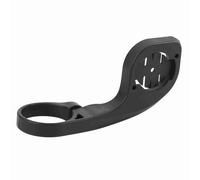 Bike Bracket Mount Solid Plastic Odometer Computer Holder for Edge 200 500 800 Suitable for 31.8mm Handlebar Two Colors (Black)