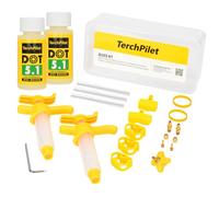 Bike Brake Bleed Kit for SRAM, 120ml/4oz DOT 5.1 Brake Fluid - for SRAM and Avid All Series Bikes,Professional-Grade Bleeding Kit