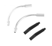 Bike Brake Cable Guide Pipe & Boot Mtb Bmx Bike Cycle Brake Bend Pipe 110 Degree