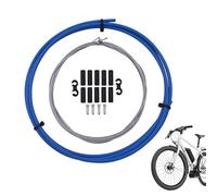 Bike Brake Cable Kit,Bike Shift Cable | Brake Shift Lever Drive Cable | Professional Cycle Power Cable Housing with End Caps and Ganc