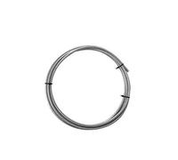 Bike Brake Cables 300cm DIY Braided Slick Lube Bike Derailleur Shift Brake Cable Housing Line Kit for Mountain Road Bicycle(Titanium Brake Cable)