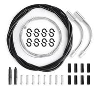 Bike Brake Cables Kit, Universal Bicycle Brake Cable Mountain Bike Gear Cable with Front and Rear Accessory for Mountain & Road Bike, Gear Cables For Bicycles with Cycling Shifter Cable Housing
