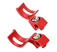 Bike Brake Lever Adapter Bracket for Compatible Mountain Levers 2pcs Red
