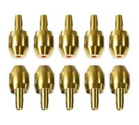 Bike Brake Olive Barb for Hayes - Brake Brass Olive Steel Connecting Insert | 10 PCS Copper Ferrules & Needle Barbs for Shimano Hydraulic Disc Brake,Replacement Oil Nipple Bolts