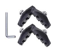 Bike Brake Pad - Precision V Braking Blocks for Easy Installation, Quiet Wear-Resistant Rubber Pads with Strong Grip, Bicycle Brake Components for Daily Cycling Commuting Fitness Training
