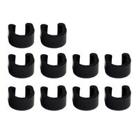 Bike Cable Clips Plastic C-Type Buckles (500PCS), Cycling C-Clips for Brake Cable Pipe Fixation