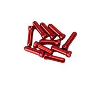 Bike Cable End Crimps Set - Universal Brake and Shifter Wire Protector Caps | 10 Piece Aluminum Alloy Construction Multi Color Options Secure Cable Core Finish Cap Guide Tip Road Bicycle Repair in