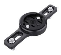 Bike Cargo Rack Mount, Compatible with Garmin Varia RTL515, RTL510, RVR315, Magene L508, for 1.97-3.34 Inch Bicycle Rear Racks, Made of Durable Steel and ABS, with Installation Tools