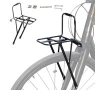 Bike Carrier Rack Front - Lightweight Bike , Adjustable Tournament Support | Road Basketball Mounted with Secure Tool Frame, Outdoor Travel Gear for Adventure Transport, Urban Journe
