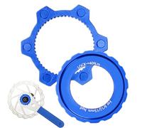 Bike Centerlock Adapter - 6-Hole Brake Mount, Centerlock To 6 Bolt Conversion, High Strength Disc Brake Component | Cycling Adapter For Outdoor Adventure Sports Backpacking Workout Picnic Use