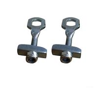 Bike Chain Adjust Bolt for Fixed Gear and Single Speed Bicycles Chain Tensioner Pull Tight Screw Made of Steel (2pcs)