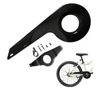 Bike Chain Guard Bike Chain Disc Protection Cover Fit for 32-36 Teeth Universal Bike Chain Guard Kids Sturdy Bike Chain Cover for Bike Accessories Black